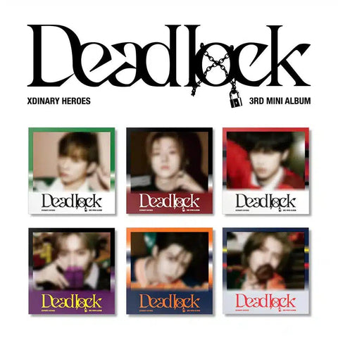 Xdinary Heroes 3rd Mini Album - Deadlock (COMPACT Ver.) [RANDOM VER.] - Pig Rabbit Shop Kpop store Spain