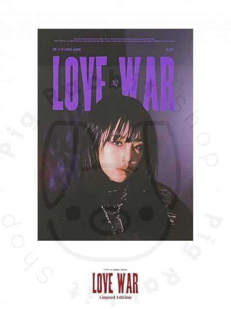 YENA 1st Single Album - Love War LIMITED EDITION VER. - Pig Rabbit Shop Kpop store Spain