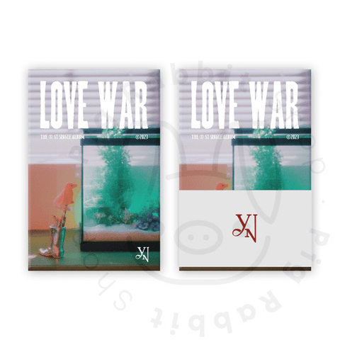 YENA 1st Single Album - Love War (POCA ALBUM) - Pig Rabbit Shop Kpop store Spain