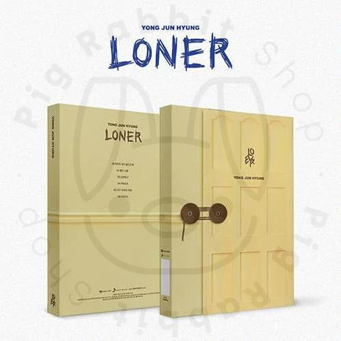 YONG JUN HYUNG EP Album - LONER - Pig Rabbit Shop Kpop store Spain