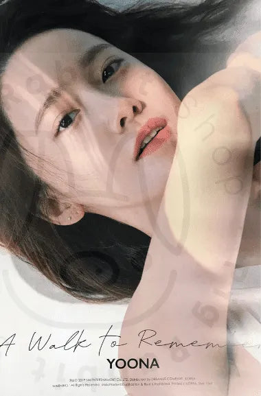 YOONA Special Album - A Walk To Remember poster - Pig Rabbit Shop Kpop store Spain
