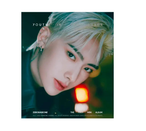 ZEROBASEONE The 1st Mini Album – YOUTH IN THE SHADE [ DIGIPACK VER.] - Pig Rabbit Shop Kpop store Spain