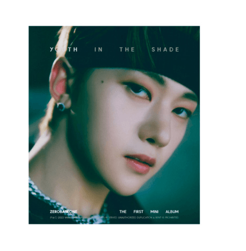 ZEROBASEONE The 1st Mini Album – YOUTH IN THE SHADE [ DIGIPACK VER.] - Pig Rabbit Shop Kpop store Spain