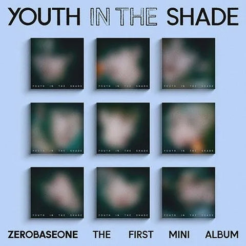 ZEROBASEONE The 1st Mini Album – YOUTH IN THE SHADE [ DIGIPACK VER.] - Pig Rabbit Shop Kpop store Spain