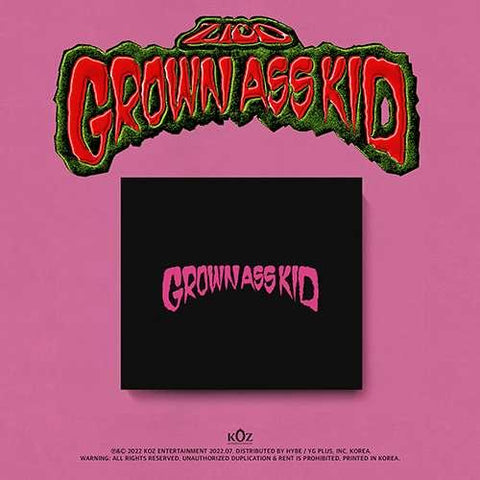 ZICO Mini Album Vol. 4 - Grown Ass Kid (Jewel Ver.) - Pig Rabbit Shop Kpop store Spain